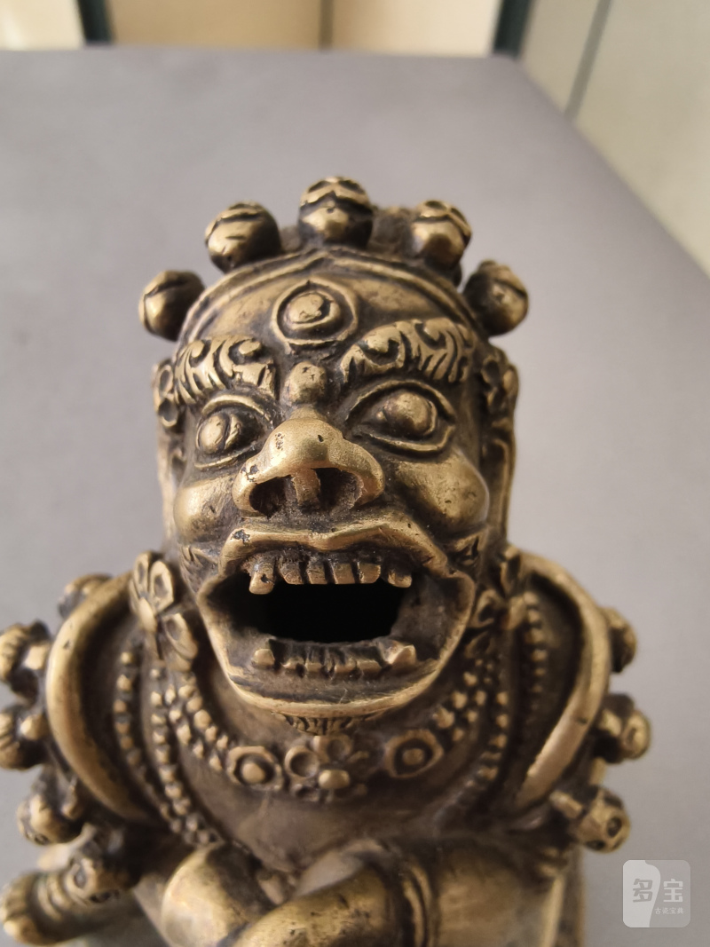 A BRONZE FIGURE OF DHAKA - 图20